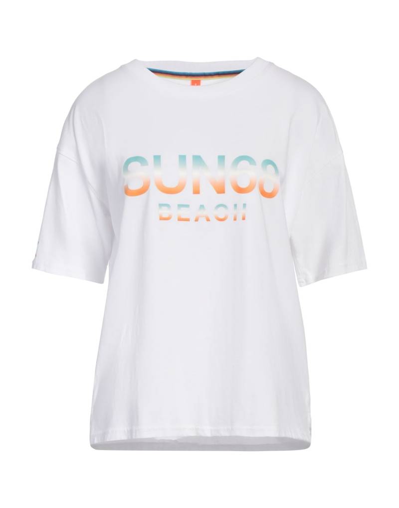 SUN 68 T-shirts Damen Weiß von SUN 68