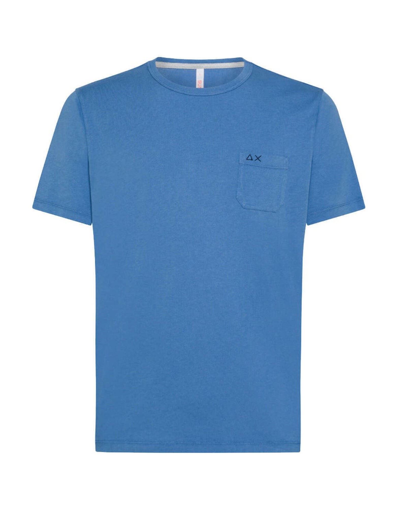 SUN 68 T-shirts Herren Blau von SUN 68