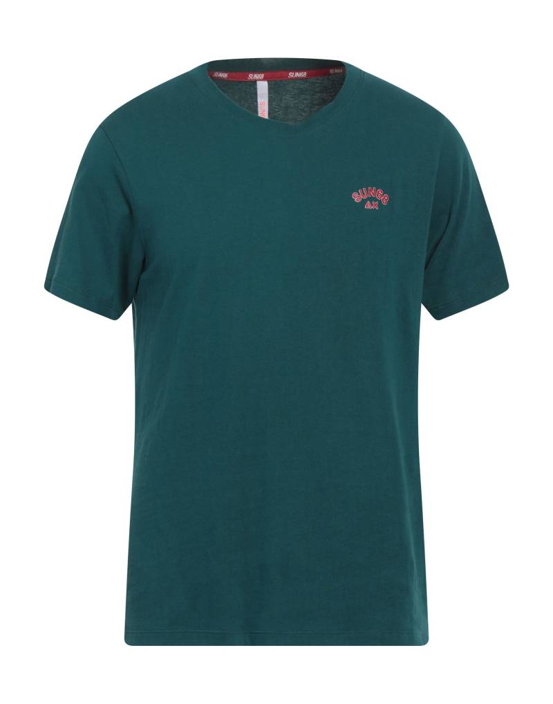 SUN 68 T-shirts Herren Grün SUN 68 T-shirts Herren Grün von SUN 68