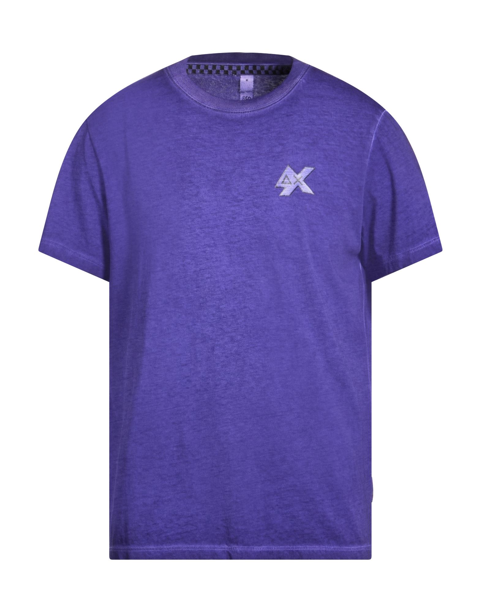 SUN 68 T-shirts Herren Violett von SUN 68