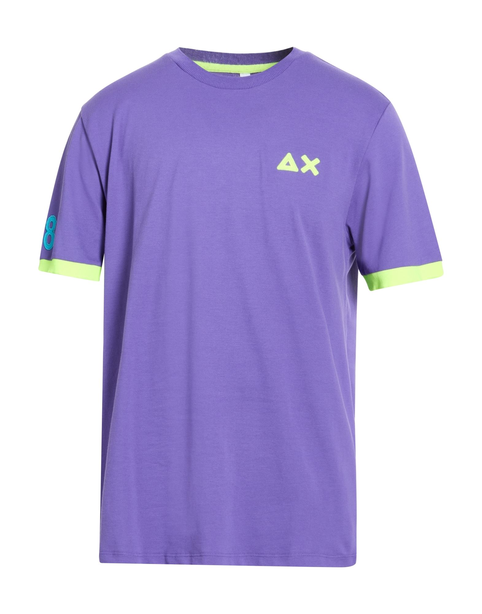 SUN 68 T-shirts Herren Violett von SUN 68