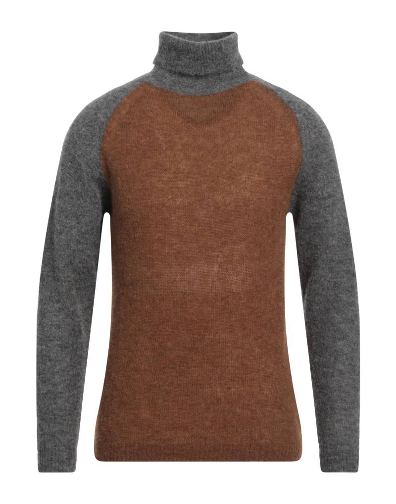 SUN HOUSE Rollkragenpullover Herren Khaki von SUN HOUSE