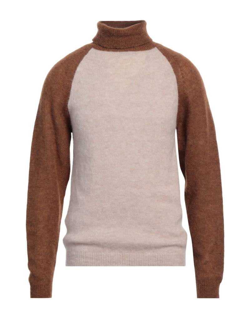 SUN HOUSE Rollkragenpullover Herren Maulwurfsgrau von SUN HOUSE