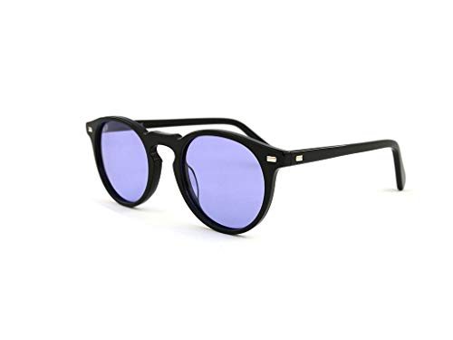 SUN LOVERS SLAT8075 Sonnenbrille, 49 mm, Schwarz/Lila, Unisex von SUN LOVERS