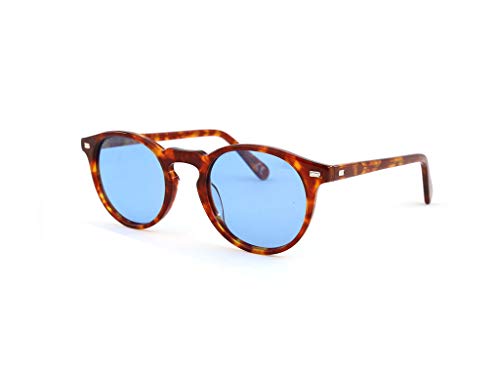 SUN LOVERS SLAT8075 Sonnenbrille, 49 mm, Havanna/Hellblau, Unisex von SUN LOVERS