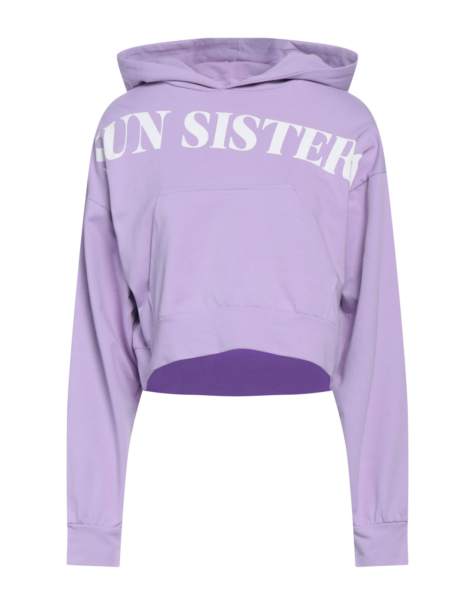 SUN SISTERS BEACHWEAR Sweatshirt Damen Flieder von SUN SISTERS BEACHWEAR