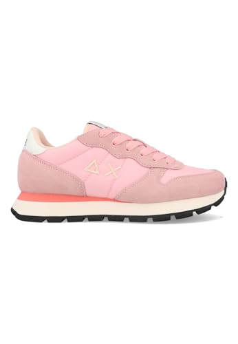SUN68 Unisex Ally SOLID Nylon Sneaker, ROSA, 41 EU von SUN68