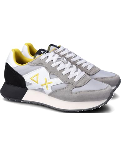 SUN68 Unisex Jaki 2.0 SOLID Sneaker, Grigio CHIARO, 43 EU von SUN68