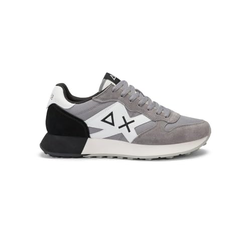 SUN68 Schuhe Jaki Solid Code Z45113-34 Grau Herren, Grau Schwarz Weiß, 40 EU von SUN68