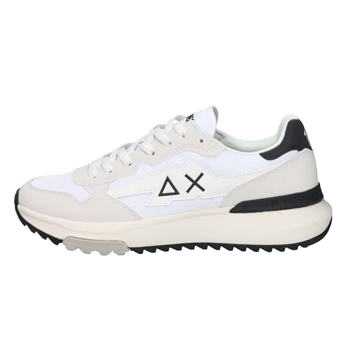 SUN68 Schuhe Niki 2.0 Solid Code Z45120-01 Weiß Herren, Weiß, 46 EU von SUN68