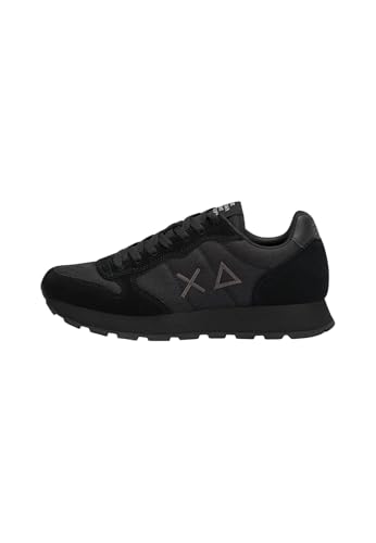 Sneaker Uomo Sun68 Tom Solid Nero Grigio, 40 von SUN68