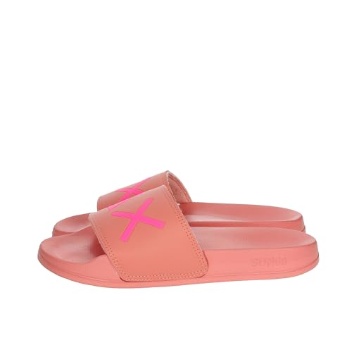 SUN68 Slippers Logo X35204, Rosa (hell), 38 EU von SUN68