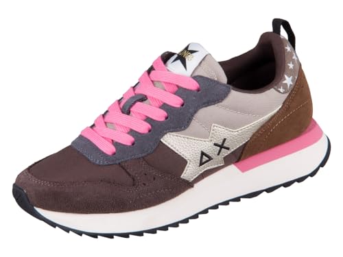 SUN68 Stargirl Multicolor 45216-08 Nubuk Textil Braun (Marrone), 42 von SUN68