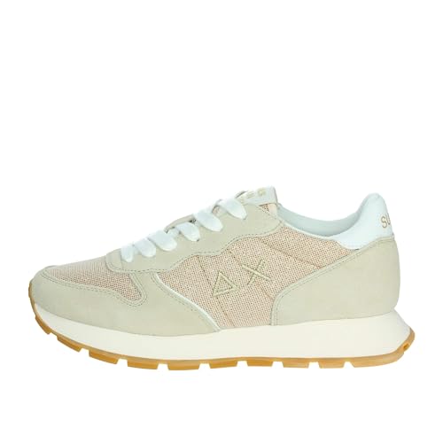 SUN68 Unisex Ally Glitter Textile Sneaker, ORO, 37 EU von SUN68