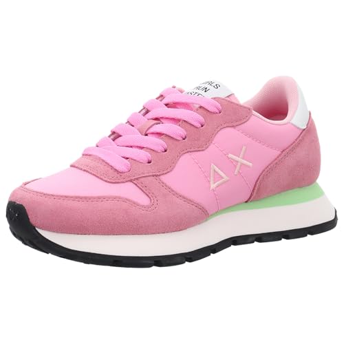 SUN68 Unisex Ally SOLID Nylon Sneaker, Ciclamino, 40 EU von SUN68