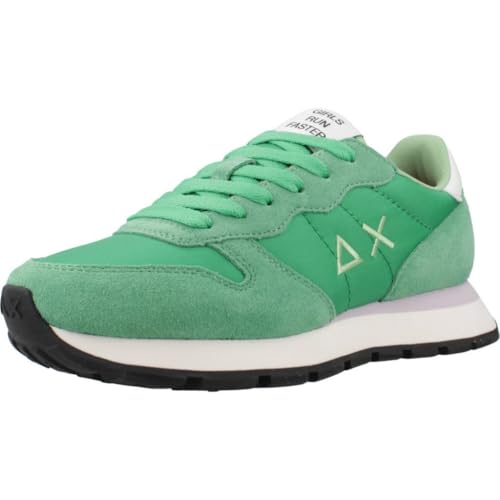 SUN68 Unisex Ally SOLID Nylon Sneaker, Verde Prato, 39 EU von SUN68