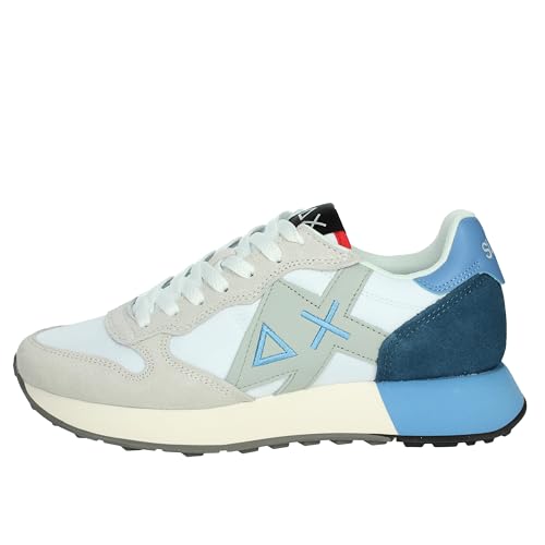 SUN68 Unisex Jaki 2.0 SOLID Sneaker, Bianco, 42 EU von SUN68