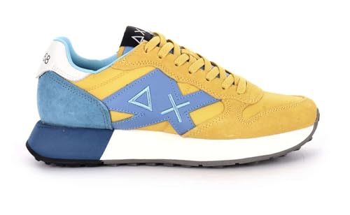 SUN68 Unisex Jaki 2.0 SOLID Sneaker, Giallo, 45 EU von SUN68