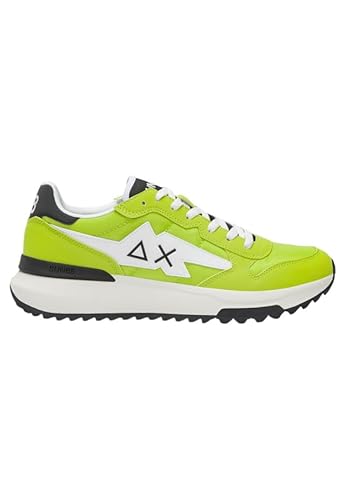 SUN68 Unisex Niki 2.0 SOLID Sneaker, Lime, 41 EU von SUN68