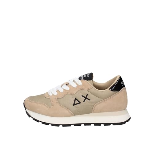 Sneaker running Sun68 Ally Bright Nylon in suede/ tessuto gold donna D24SU04 Z43203 37 von SUN68