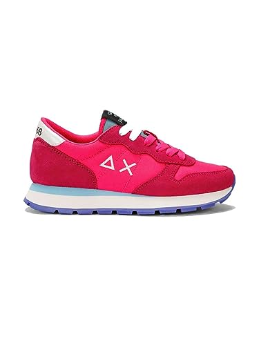 Sneaker running Sun68 Ally Solid Nylon in suede/ tessuto fuxia donna D24SU17 Z43201 39 von SUN68