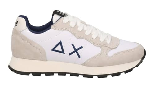 Sneaker running Sun68 Tom Classic pelle/ ecopelle bianco U25SU19 Z44104 46 von SUN68