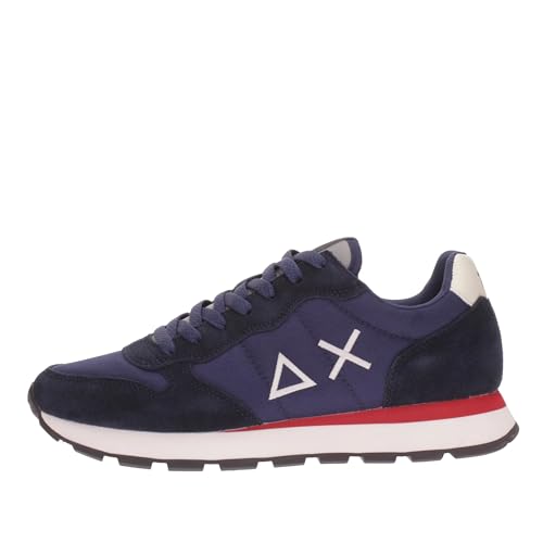 Sneaker running Sun68 Tom Solid Nylon suede/ nylon Navy blue U24SU14 Z43101 40 von SUN68