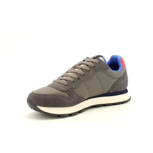 Sneaker running Sun68 Tom Solid Nylon suede/ nylon grigio scuro U24SU05 Z43101 41 von SUN68