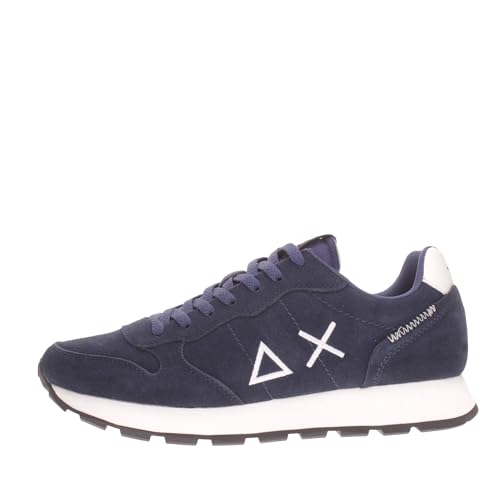 Sneaker running Sun68 Tom Suede pelle navy blue U24SU15 Z43106 43 von SUN68