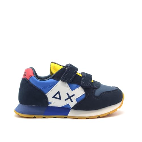 Sun 68 Boy's Jaki Sneaker Blu da Bambino Z34312K-0758 von SUN68