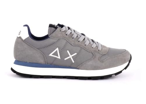 SUN68 Herren Tom Solid Sneaker, Grau, 44 EU SUN68 Herren Tom Solid Sneaker, Grau, 44 EU von SUN68