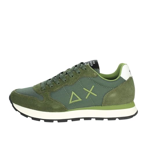 SUN68 Herren Tom Solid Shoes, Militär Grün, 42 EU von SUN68
