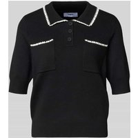 SUNCOO PARIS Regular Fit Poloshirt mit Brusttaschen Modell 'POLKA' in Black, Größe XS SUNCOO PARIS Regular Fit Poloshirt mit Brusttaschen Modell 'POLKA' in Black, Größe XS von SUNCOO PARIS