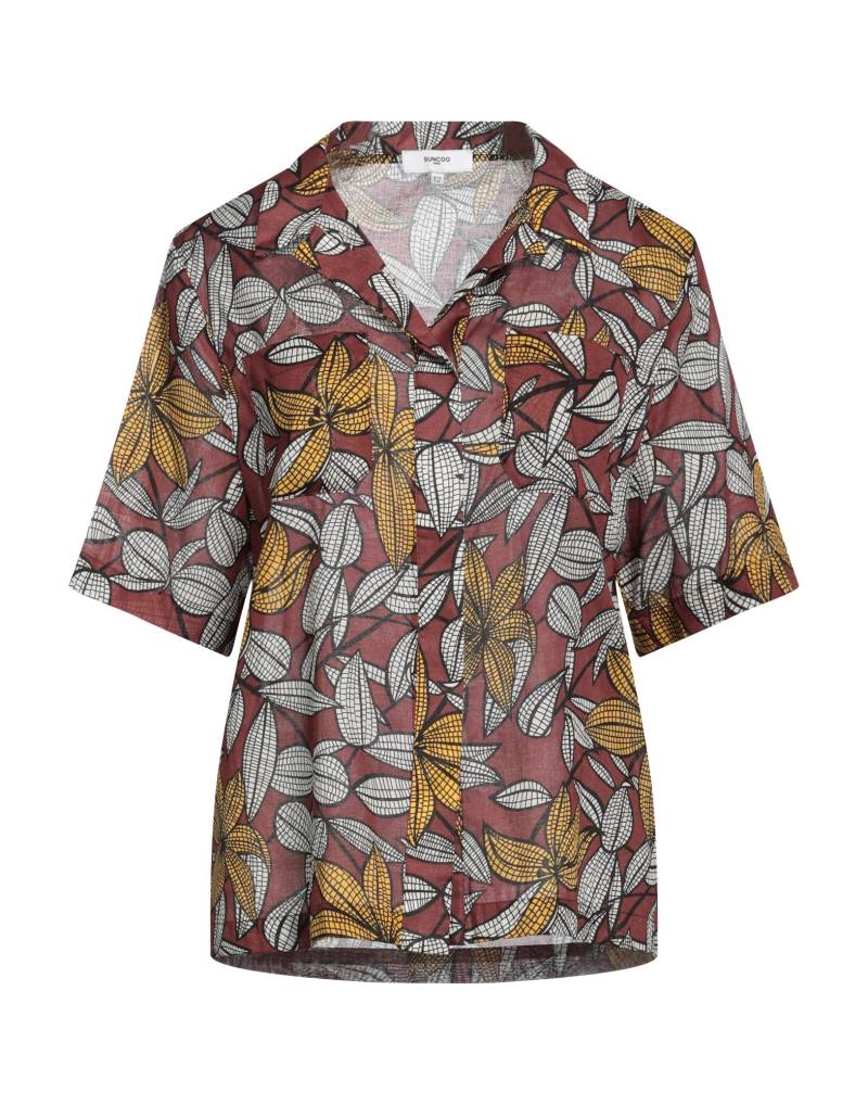 SUNCOO Hemd Damen Schokobraun von SUNCOO