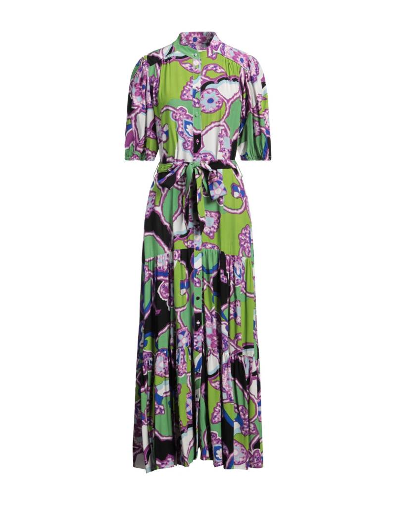 SUNCOO Maxi-kleid Damen Limettengrün von SUNCOO