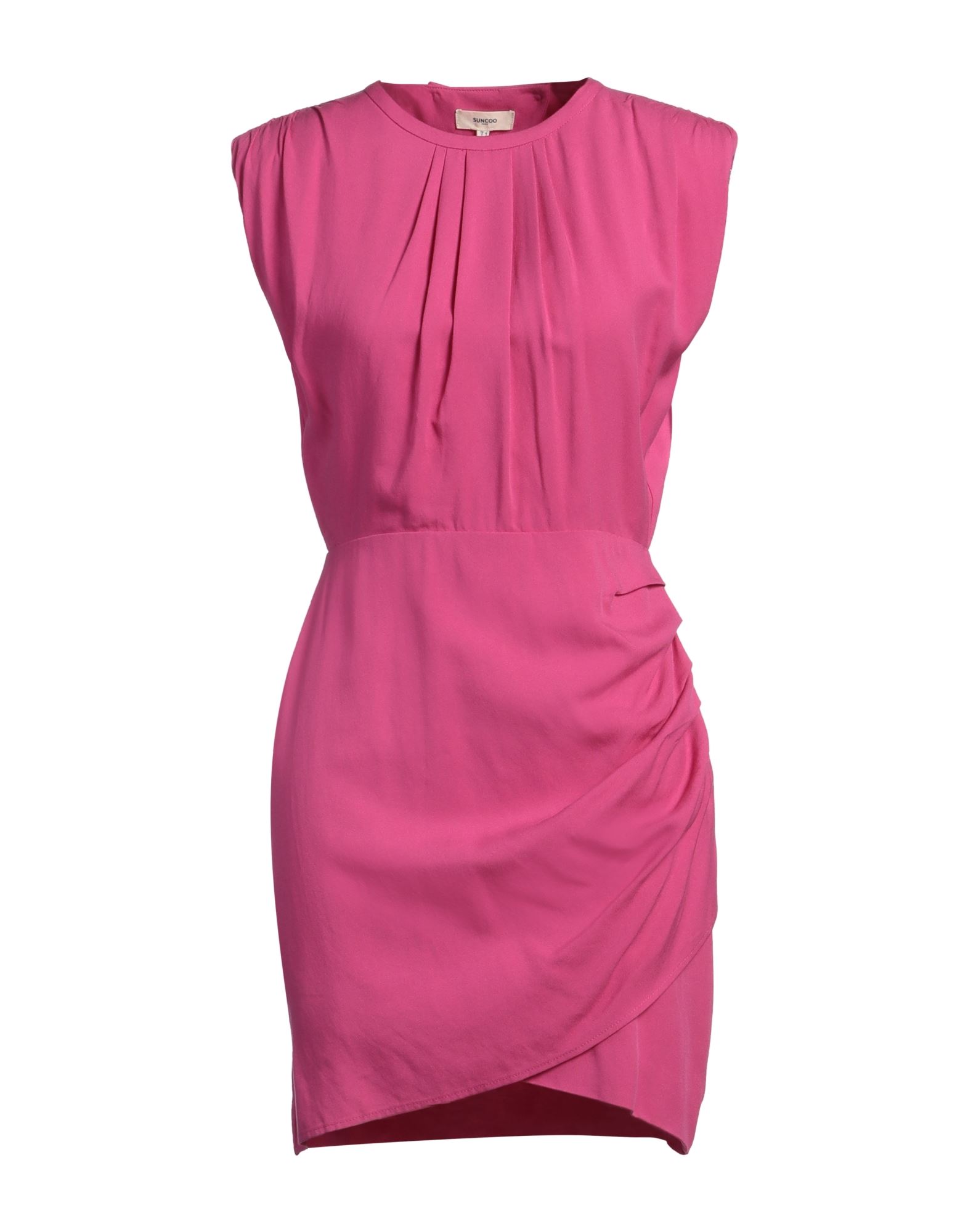 SUNCOO Mini-kleid Damen Fuchsia SUNCOO Mini-kleid Damen Fuchsia von SUNCOO