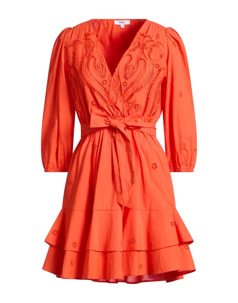 SUNCOO Mini-kleid Damen Orange von SUNCOO