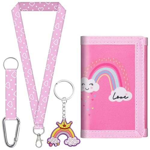 sundee Kinder-Geldbörsen für Jungen und Mädchen, trendig und funktional mit auffälligen Charms und passenden Schlüsselbändern in mehreren Themen – ideal für jeden kleinen Entdecker Aufbewahrungsbedarf von SUNDEE