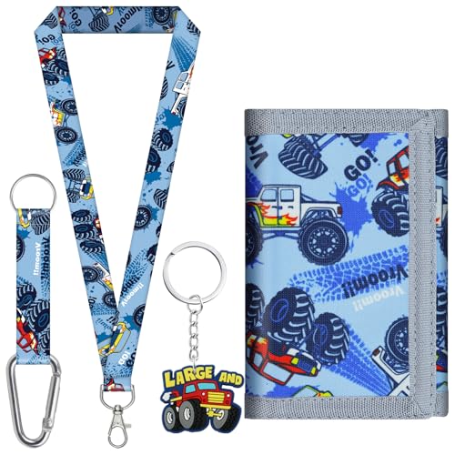 sundee Kinder-Geldbörsen für Jungen und Mädchen, trendig und funktional mit auffälligen Charms und passenden Schlüsselbändern in mehreren Themen – ideal für jeden kleinen Entdecker Aufbewahrungsbedarf von SUNDEE