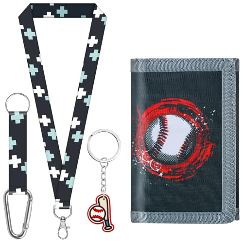 sundee Kinder-Geldbörsen für Jungen und Mädchen, trendig und funktional mit auffälligen Charms und passenden Schlüsselbändern in mehreren Themen – ideal für jeden kleinen Entdecker Aufbewahrungsbedarf von SUNDEE