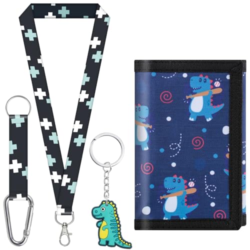 sundee Kinder-Geldbörsen für Jungen und Mädchen, trendig und funktional mit auffälligen Charms und passenden Schlüsselbändern in mehreren Themen – ideal für jeden kleinen Entdecker Aufbewahrungsbedarf von SUNDEE