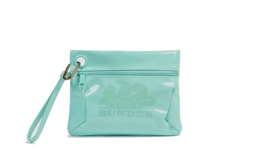Sundek Pochette AW416ABPV400 CLUTCH BAG A7300 Acqua Acqua /TU von SUNDEK