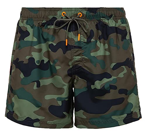 SUNDEK ELASTIC WEIST HERREN GRUN CAMOUFLAGE KOSTUM M504BDP0153639 von SUNDEK