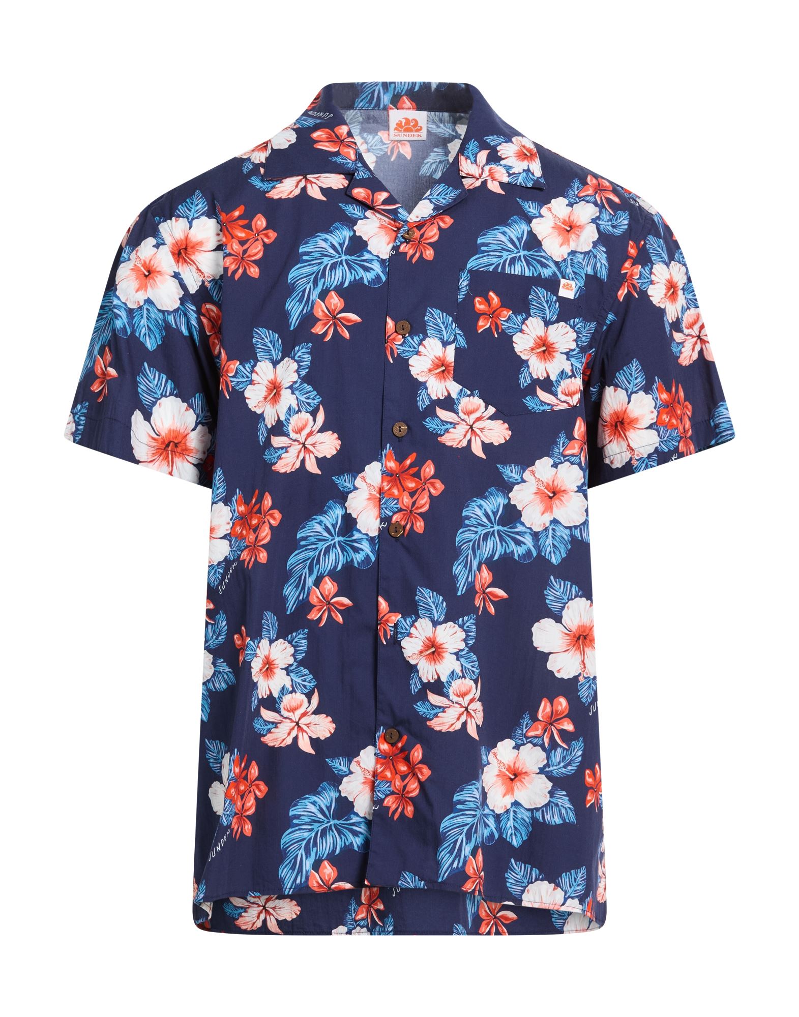 SUNDEK Hemd Herren Marineblau von SUNDEK