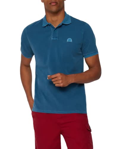 SUNDEK Herren Polo M803PLPQ1TC 95201 GROVER POLO M Abyss von SUNDEK