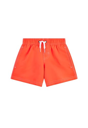 SUNDEK Jungen Badeshorts Motiv Rücken 504 Gr. 8 Jahre, Orange von SUNDEK