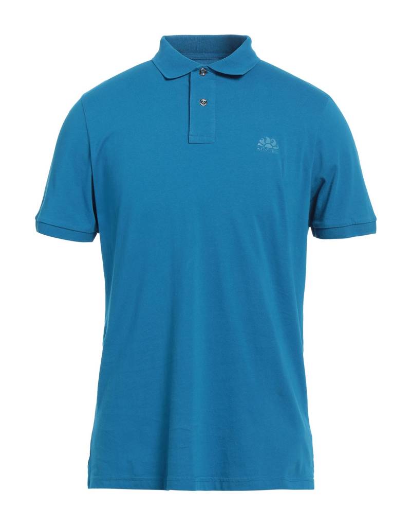 SUNDEK Poloshirt Herren Azurblau von SUNDEK