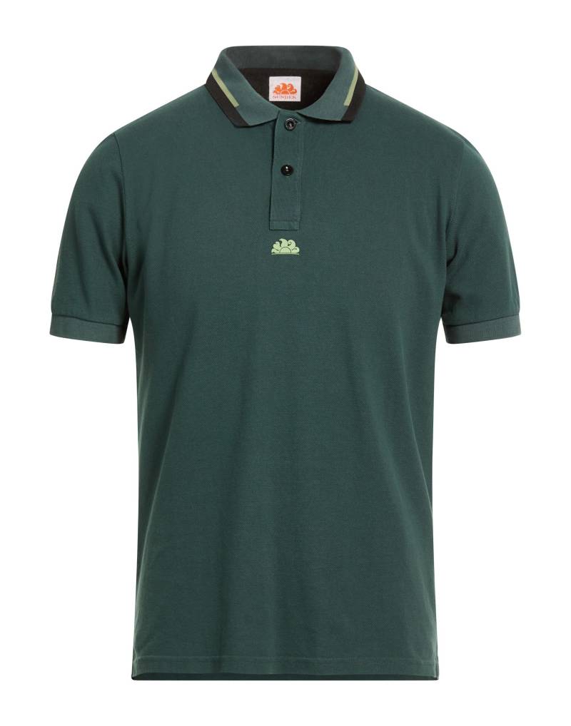 SUNDEK Poloshirt Herren Dunkelgrün von SUNDEK