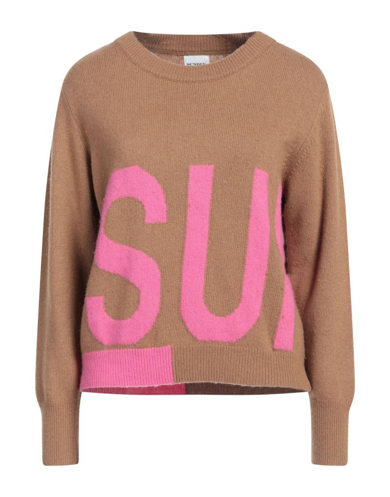 SUNDEK Pullover Damen Kamel von SUNDEK