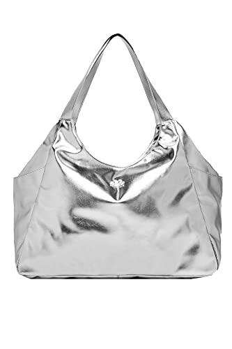 SUNDEK SILBER FRAU STRANDTASCHE AW417ABPU7LA083LA von SUNDEK